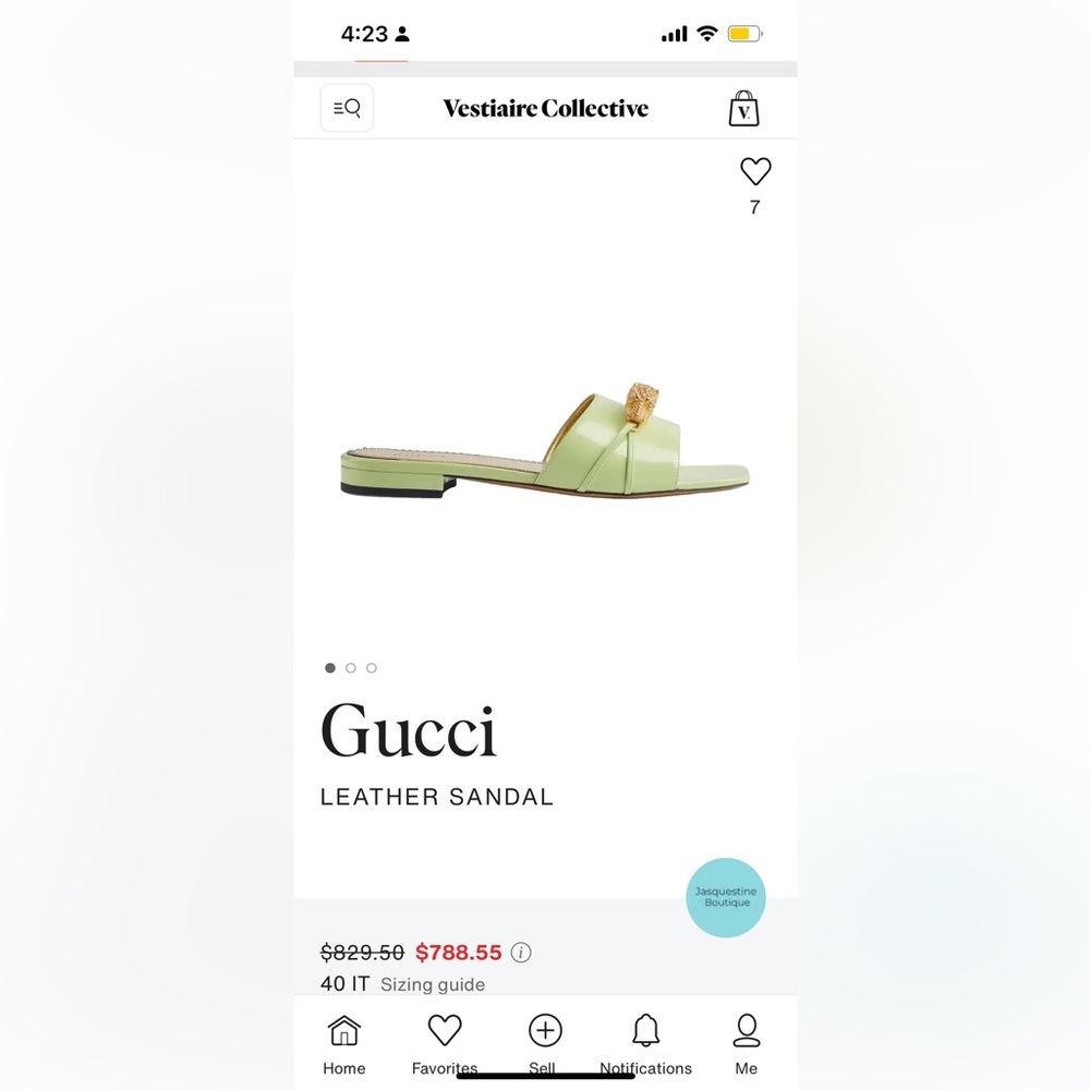 Gucci Sandals - Picture 7 of 8
